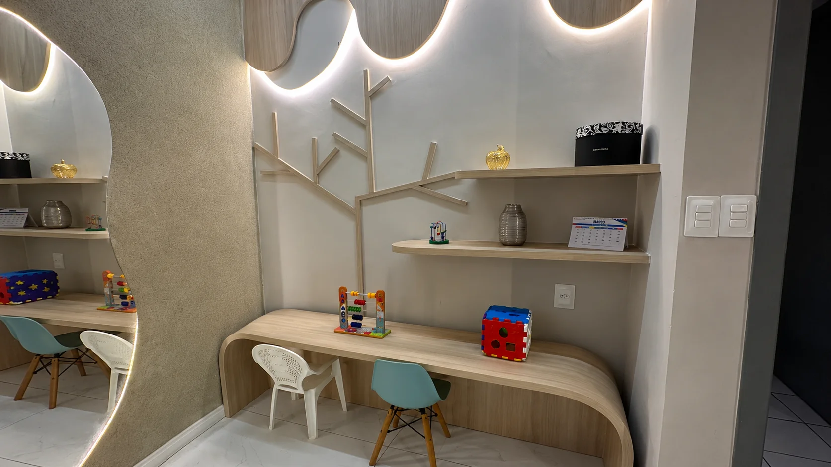Consultório infantil da iClinic Fortaleza