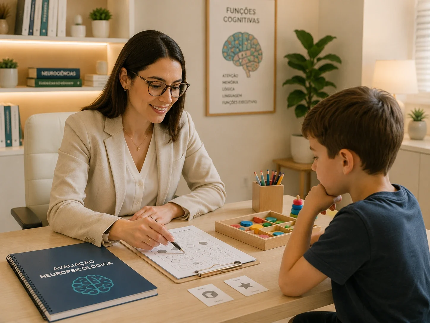 Avaliação neuropsicológica para investigar TEA, TDAH e Altas Habilidades
